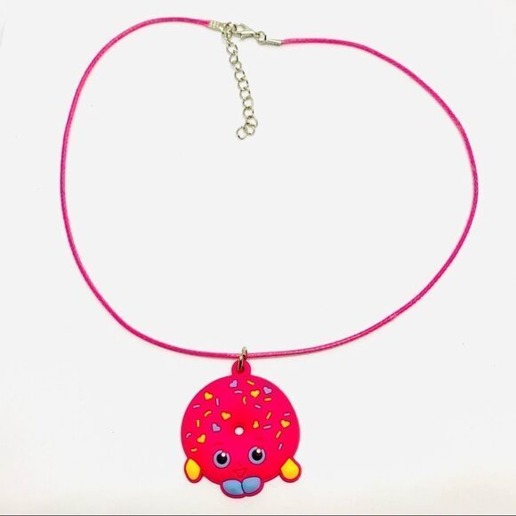 Shopkin D’lish Donut Soft PVC Kid Necklace (W2) - Picture 1 of 5